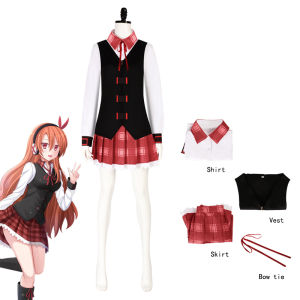 Anime Zhan · Crimson Eye Chersey cosplay costume JK uniform set Halloween carnival cosplay costume