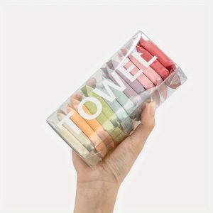 14 PCS Mini Compressed Towel Tablets Disposable Reusable Towel Compressed Portable Cotton Travel Washcloths Tablet Wipes Dehydrated Expandable