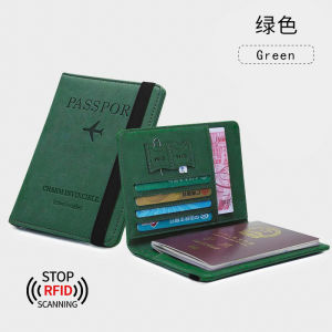 RFID Blocking Passport Wallet with Anti-Magnetic Protection | Multi-Use Document Cases for Travel & Daily Use | Fits Passports & Credit Cards