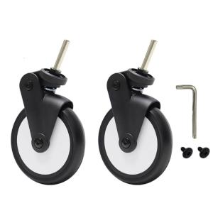 Xe đẩy bánh xe thay thế xe đẩy bánh xe phụ kiện xe đẩy em bé bánh trước sau xe đẩy vòng bi bánh xe bánh xe cao su