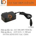 Cục sạc 1 lỗ 2 lỗ type C dành cho đèn pin đội đầu 4v2 500ma và phụ kiện kèm theo. 
