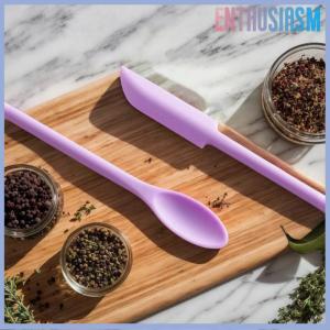 【Enthusiasm】🌟🌟【Hot Sale】🎈 ชุดไม้พายซิลิโคนแต่งหน้าไม้พายขนาดเล็กสำหรับขวดอาหารไม้พายความงามขวดโลชั่นขนาดเล็กมีดโกน