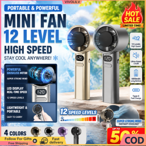 Kangle Mini Fan พัดลมแบบพกพา พัดลมขนาดเล็ก พัดลมชาร์จ USB ลมแรง เย็นสบาย เหมาะสำหรับบ้านและกลางแจ้งเปิดฤดูกาลเรียน ของขวัญสำหรับนักเรียน