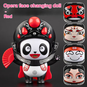 Face-Changing Doll Chinese Drama Figurine with 5 Interactive Faces Sichuan Souvenir Gift Car Puppet Decor Gifts