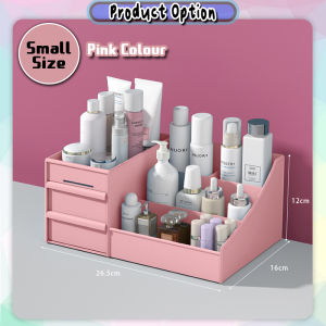 [iRojak] Cosmetic Storage Box Makeup Organizer Nail Polish Container Skin Care Rack 化妆品收纳盒 Kotak Simpanan -MU04