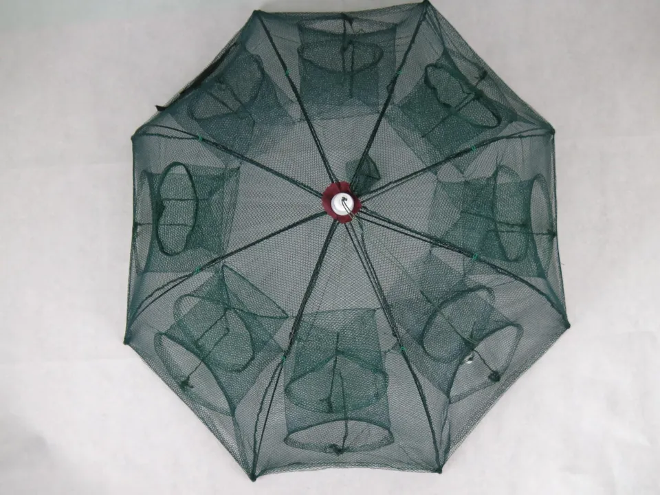 Umbrella Net Folding Fishnet Lobster Basket Fishing Cage for Fish