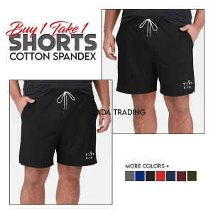 BO2 Buy 1 Take 1 CSS 1.1 Cotton Shorts Comfy Shorts Casual Shorts Everyday Shorts Cotton Lounge Shorts/gym shorts for men/pambahay shorts plus size men cotton