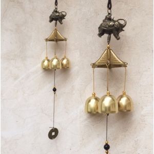 Vintage Alloy Chimes Bell Wind Chimes Peaceful Pegasus/Prosperous Fortune Decorative Wind Chime