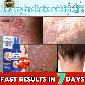 【Authentic South Moon】Psoriasis Eczema spray Antibacterial spray Eczema spray Anti Itch spray Dermatitis spray for Dermatitis Allergy Skin Health Itching Relief Skin 20g Herbal