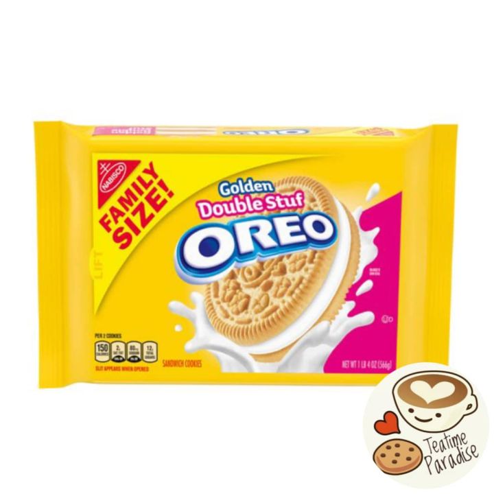 Oreo Golden Double Stuf Sandwich Cookies Family Size | Lazada