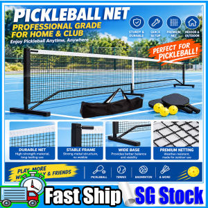 Pickleball Net 6.7M Portable Pickleball Net Set with Wheels Outdoor Indoor Training Sports Net