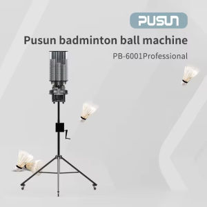PUSUN PB-6001 PRO Badminton Ball Machine Máy phóng cầu lông chuyên nghiệp bộ cầu lông