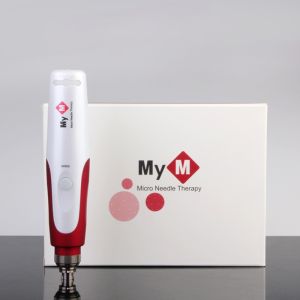 Electric Derma Pen Auto Micro N eedle Roller Anti Aging Facial Skin Care Therapy MYM Bayonet MTS Machine 2 in 1 Beauty Machine for Anti Wrinkles Acnes PMU and MTS BB Glow