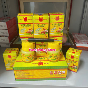 COMBO 1 LỌ DẦU CÙ LÀ VÀNG YELLOW BALM 40 GRAM VÀ 1 CÂY SAO CHỔI 3 CHẤU