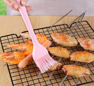 Cream Silicone Scraper 3PCS/Set DIY Bread Cake Butter Spatula Mixer Oil Brush Non-stick Baking Brush Kitchen Baking Tool
