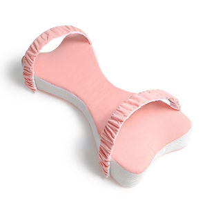 53*23*8cm Double Heart-shaped Leg Pillows Memory Foam Leg Support Pillow Pregnant Womens Side Sleeping Legs Pillow With Double Straps