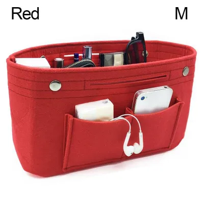 【COD&Fast Delivery】Confidential Organizer Pouch Handbag Insert Bag Felt Insert Bag Inner Bag Purse Liner