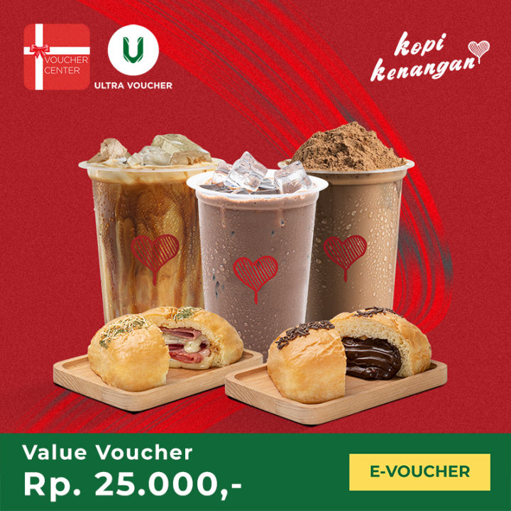 Voucher Digital Kopi Kenangan Rp. 25.000 | Lazada Indonesia