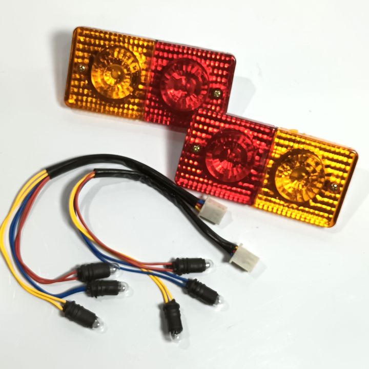 ebike tail light 4860volts 2 watts, there are 3 functions for turn
