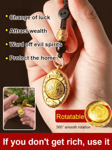 👑Member Only🎊【Money In Your Hand--蛇年特别款】Lucky Chinese Zodiac Gold - Inlaid Keychains for Snake Year Plated Keychains with Fortune - Bringing Gold Ingot Design