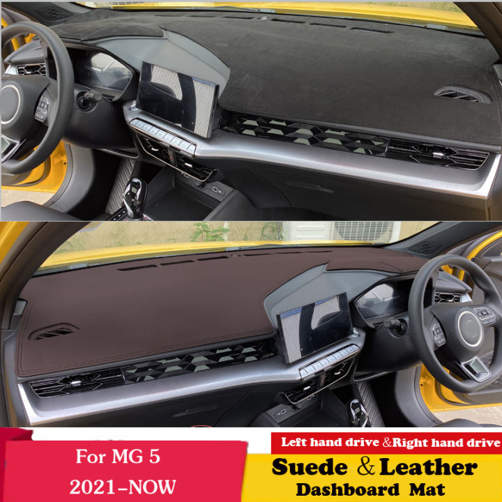 For MG 5 mg5 MG5 2021 2022 Leather Dashmat Dashboard Cover Sunshade ...