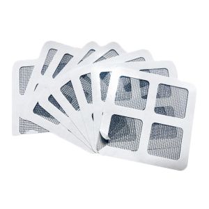 สติกเกอร์กรองท่อระบายน้ําในครัวเรือน แผ่นกรองห้องน้ํา แบบใช้แล้วทิ้ง มีกาวในตัว ตัวกรองป้องกันปิดกั้น แผ่นกรองท่อระบายน้ําชั้นทนแมลงในครัว