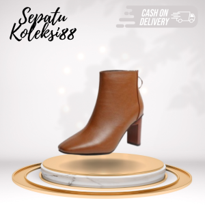 Sepatu Boots Wanita Hak Tinggi Fashion Premium Quality 234 Sepatukoleksi