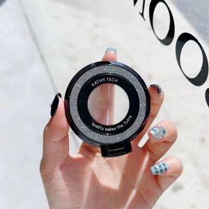 OPPO Find X8 Case OPPO Find X8 Pro Clear Jelly Shockproof Case with Camera Lens Protector Mirror Glitter Magnetic holder for cellphone Business Style Transparent All-inclusive Edge Anti-fall Soft Case