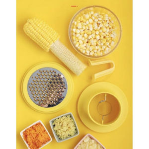 GTB - 2 in 1 Multi-Fungsi Parutan Jagung & Parutan Jahe Corn Stripper Alat Pemarut Jagung BPA Free R355