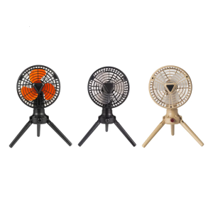 Table Tripod Fan USB Portable Electric Tower Cooling Fan with Stepless Speed Desk Cooling Fan for Car Home Office