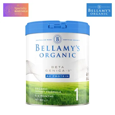 [Official] Bellamys Organic 1 นมผงพรีเมียมสำหรับเด็กวัย 0 เดือนถึง 6 เดือน A2 Beta-casein for lactose intolerance