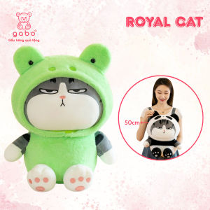 gấᴜ Bông Mèo Hoàng Thượng cosplay Thỏ Ếch Size 20-25cm Hàng QCCC lông mịn quà tặng sinh nhật cute