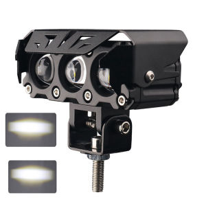 Lampu Berkendara Mini LED Super Terang Lampu Kabut Untuk Sepeda Motor Mobil Dan Truk 12V 24V