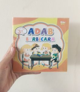Buku Cerita Anak Bergambar Islami Seri Adab / Buku Bilingual Usia 3 Tahun / Cerita anak Full Color / Adab Di Sekolah / Adab Tidur / Rosisean