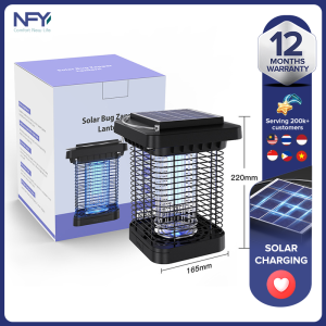 2023 New Product Solar Mosquito Killing Lamp Garden Outdoor Mosquito Catch Lamp Household Electric Mosquito Lamp Mosquito Repeller Waterproof Electric Shock Lamp