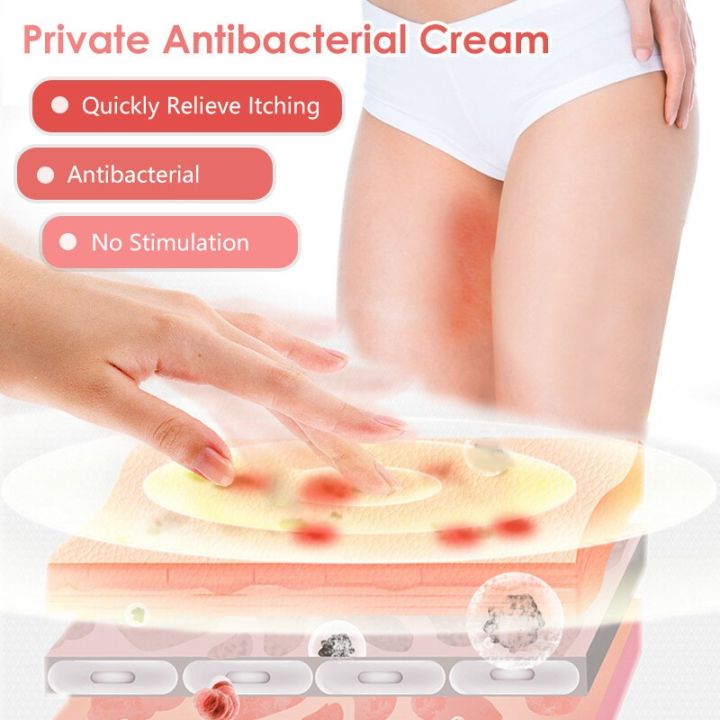 Private antibacterial Itching eczema treatment scabies cream psoriasis ...