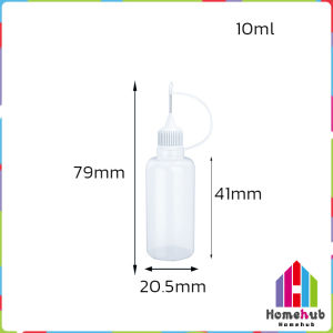HB 10ml 20ml 50ml 100ml PE Plastic Squeezable Dropper Bottle Needle Oil Bottles