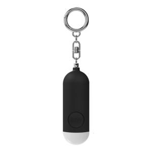 Security Alarm Rechargeable Keychain Alarm 130dB Loud Defense Safety Alarm with Flashlight for Women