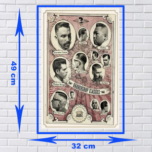 Enana Shoop/Poster Barbershop/Poster Pangkas Rambut / Poster Salon Kecantikan/Poster Hiasan Dinding/Poster Modern/Wall Decor Minimalis/Dekorasi Ruangan Kamar Rumah/ Dan Ruang Tamu/Model Terbaru Dan Terlaris /Model Rambut Masa Kini