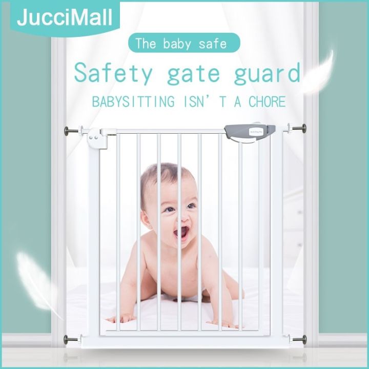 Adjustable Baby Safety Door Gate Pet Dog Cat Fence Stair Guard For Kids