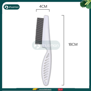 หวีสางเห็บหมัด แปรงเห็บหมัด หวีเห็บหมัด หวีแปรงขนสัตว์เลี้ยง หวีสเตนเลส มี 2ไซส์ าหรับกําจัดหมัดขนสัตว์เลี้ยง สุนัข แม หวีหมัด