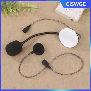 CISWGE Cho cardo freecom Tinh thần xe máy Mũ bảo hiểm Bluetooth Intercom mềm dây Microphone dây cứng microphone và 3.5 mét Loa