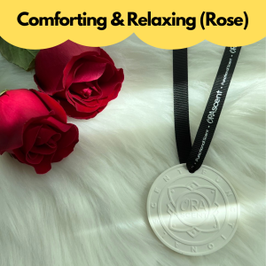 Portable Ceramic Diffuse. Functional Scent. Hanging. Car. Wardrobe. Cabinet. Bedroom. Work Office. Happiness. Relaxing. Home. Fragrance. Essential Oil. Givaudan. Ora Scent. Ora Bedding