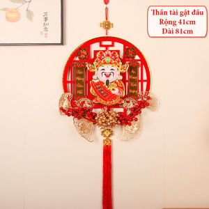 Dây Treo Thần Tài Lúc Lắc Đầu Dễ Thương TRANG TRÍ TẾT nhiều mẫu (sử dụng pin)
