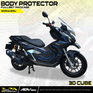 Fullset Body Protector ADV 160 Aksosoris Motor Honda Rubber Karet