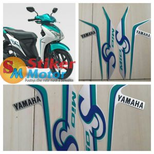 striping motor stiker yamaha mio s tahun 2017 2018