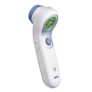 Nhiệt kế điện tử đo Trán Braun NTF3000 | Không chạm nhiệt kế cảm ứng Braun Thermometer NTF3000