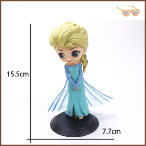 Princess (15cm) Ice Queen Snow Beauty Mermaid Girl Fairy Tale Cake Topper Party Decoration Toy Gift Set