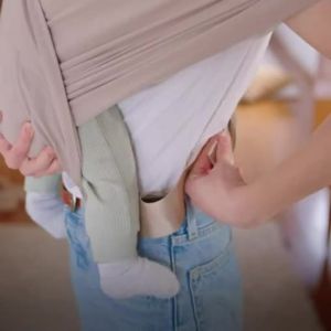 VREN Baby Lightweight Kangaroo Shoulder Strap For Infants Breathable Sling Wrap Perfect For Newborn Shower Gift Hands Free Baby Carrier