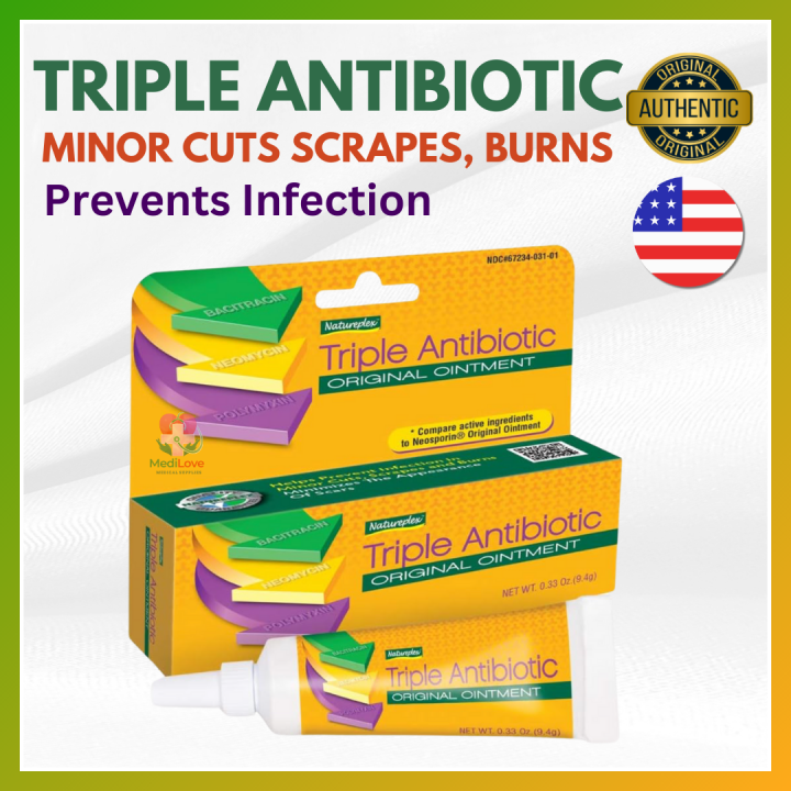 Natureplex Triple Antibiotic Ointment – All-in-One Relief for Wounds, Burns & Skin Injuries